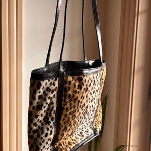 Leopard Print Tote Bag
